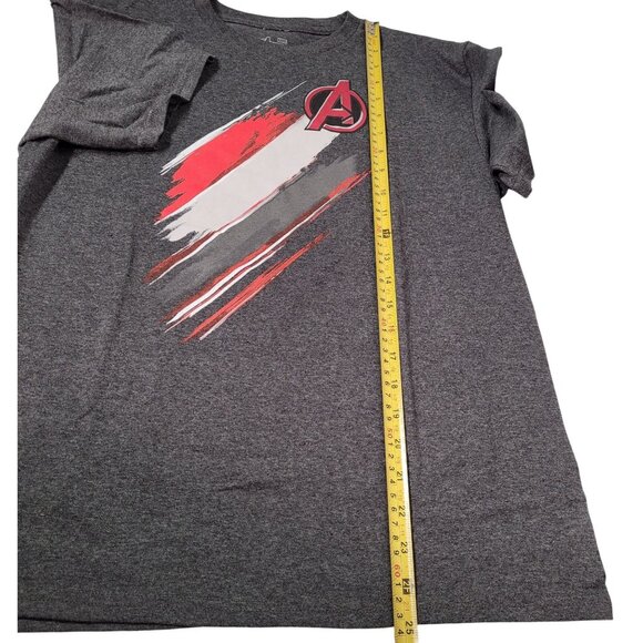 Marvel Avengers Age Of Ultron Graphic T-Shirt Gray Short Sleeve Size 18 - Picture 7 of 7